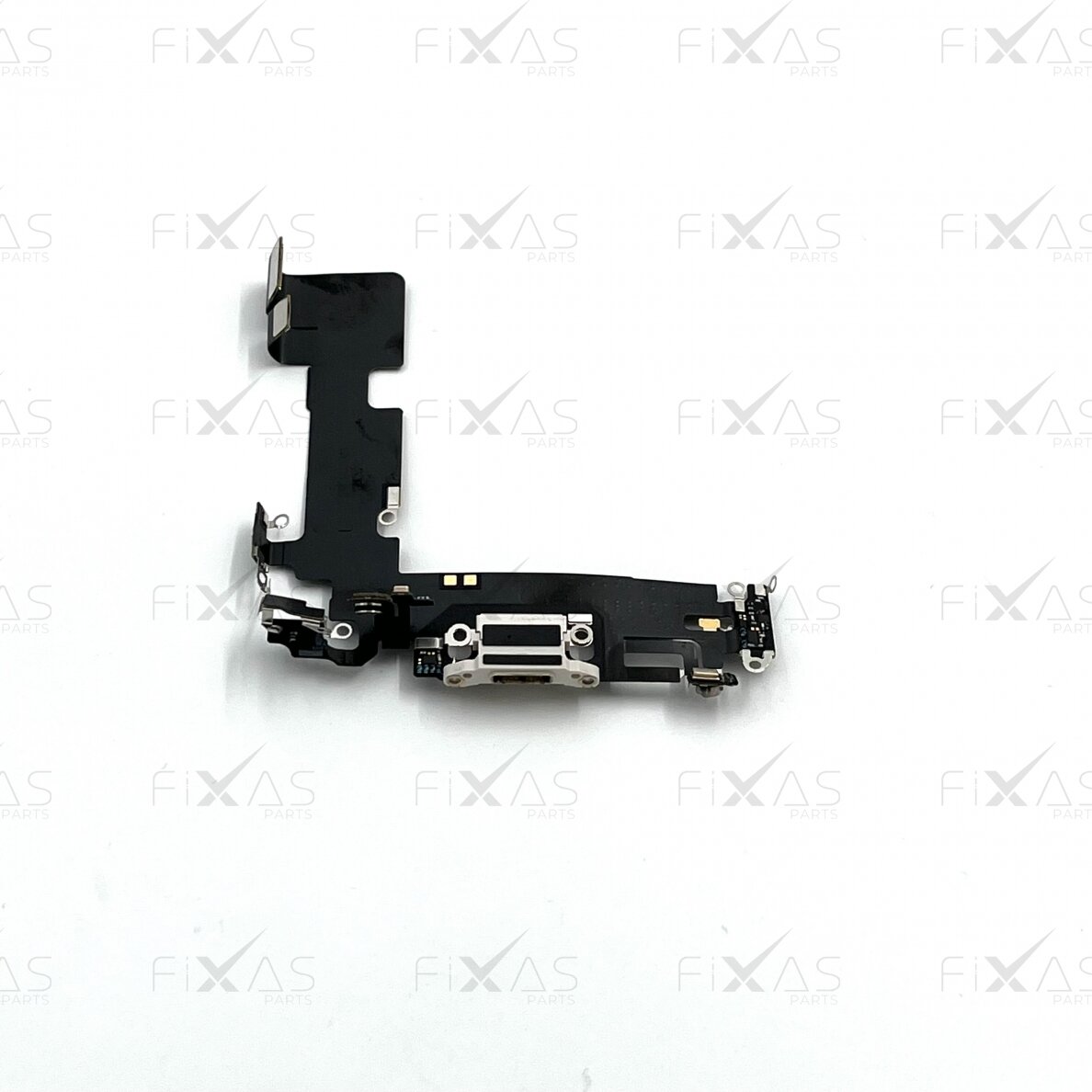 Apple iPhone 13 charging port flex cable (White) (Original / Used) Apple iPhone 13 charging port flex cable (White) (Original / Used)