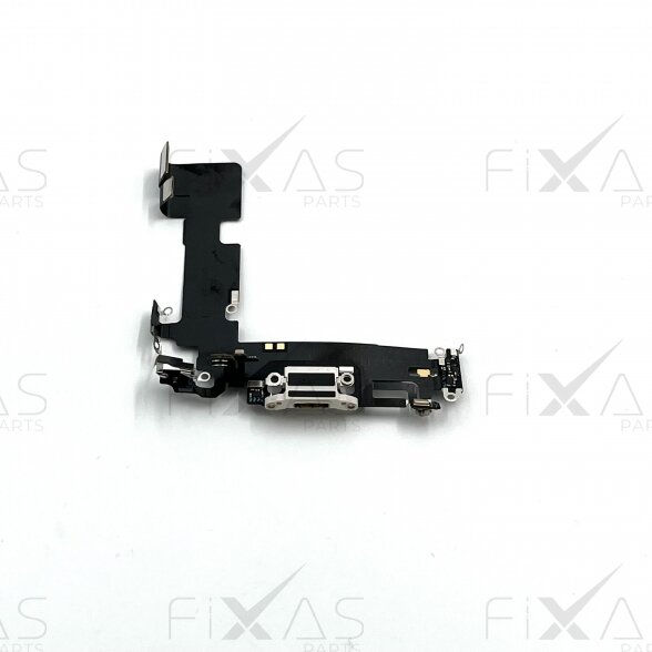 Apple iPhone 13 charging port flex cable (White) (Original / Used) Apple iPhone 13 charging port flex cable (White) (Original / Used)