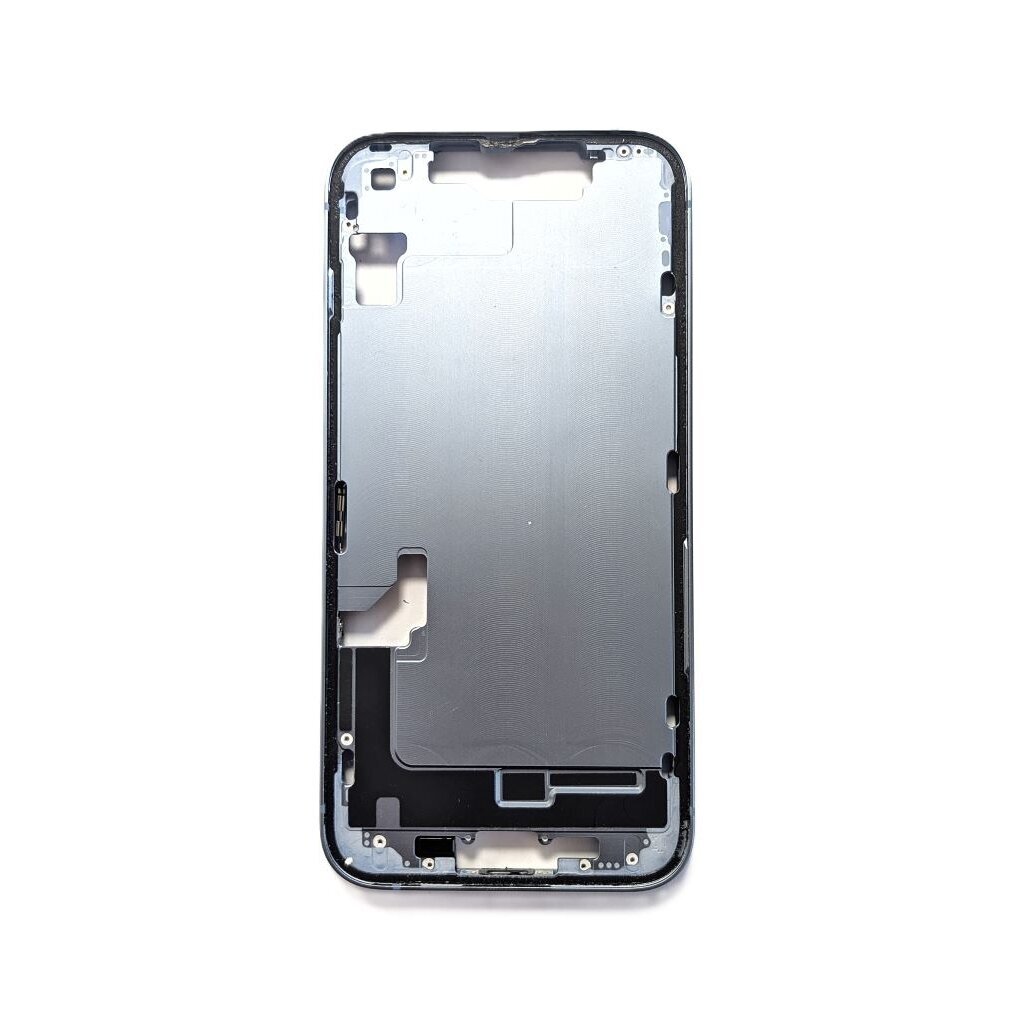Apple iPhone 14 middle frame (Empty) (Blue) (Pulled / Grade A)