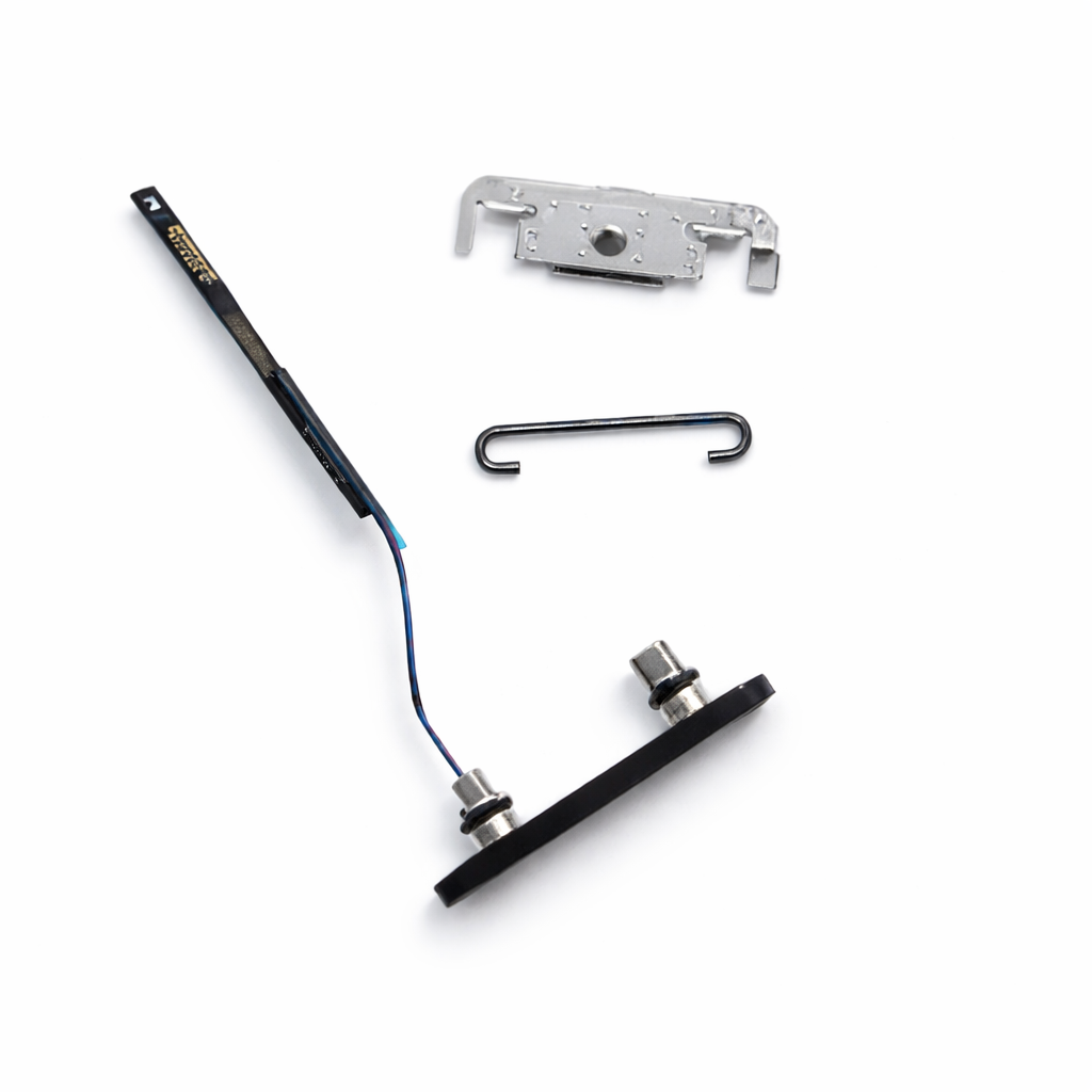 Apple iPhone 17 Pro Max camera control button with flex cable (Blue) (Original / Used) Apple iPhone 17 Pro Max camera control button with flex cable (Blue) (Original / Used)