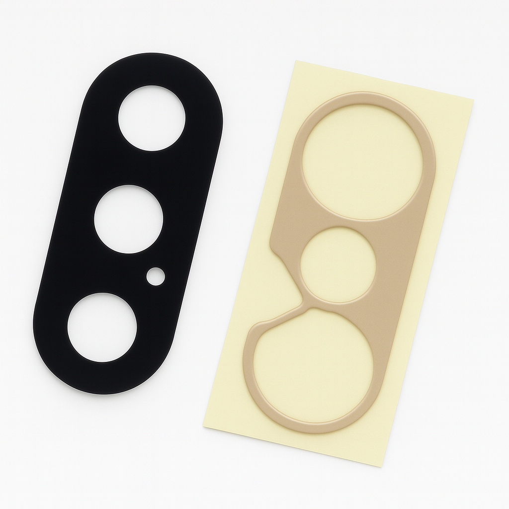 Apple iPhone X galinės kameros stikliukas (1vnt) Apple iPhone X galinės kameros stikliukas (1vnt)