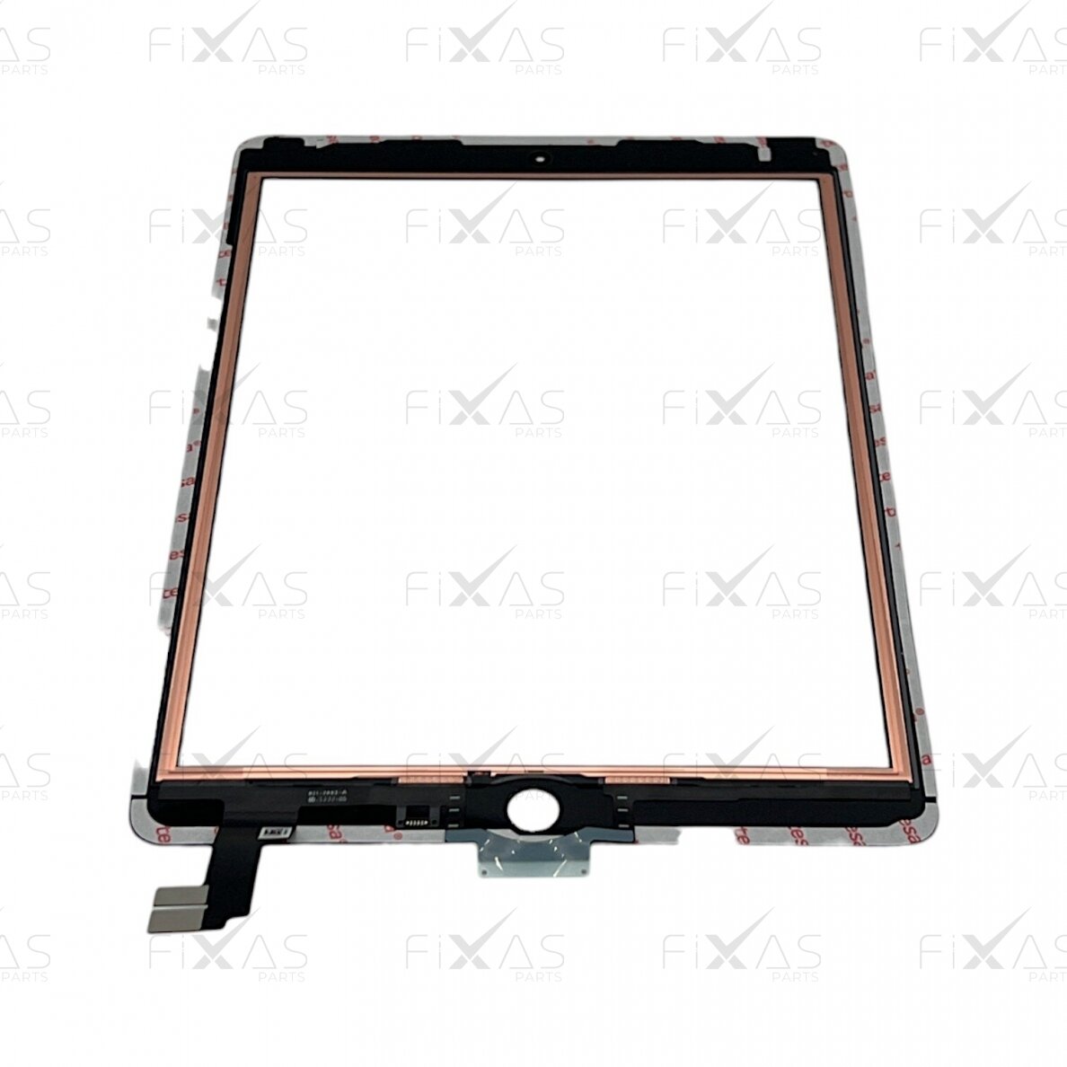 Apple iPad Air 2 lietimui jautrus stikliukas su OCA (Juodas) 1