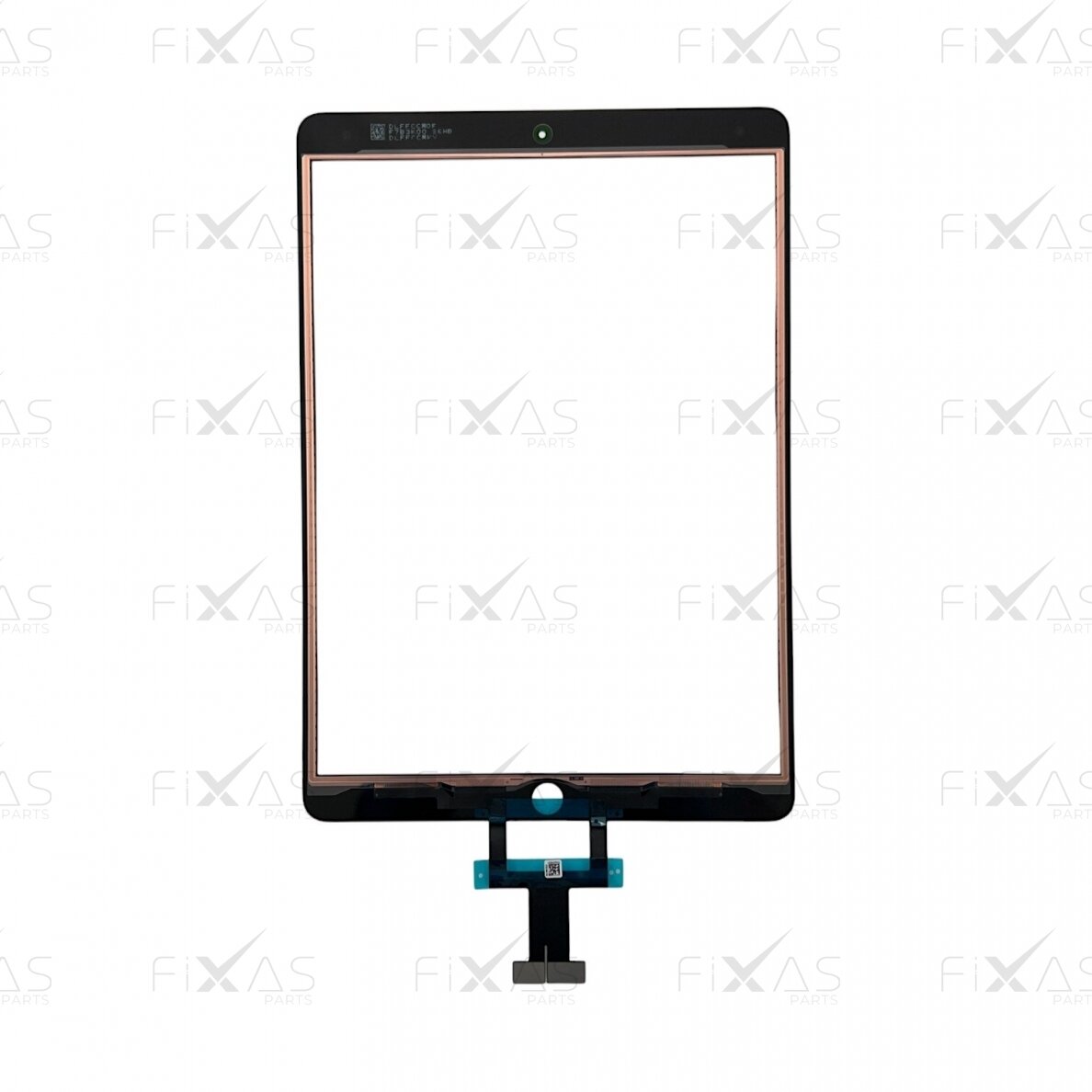 Apple iPad Air 3 (2019) / iPad Pro 10.5 (2017) lietimui jautrus stikliukas su OCA (Juodas) 1