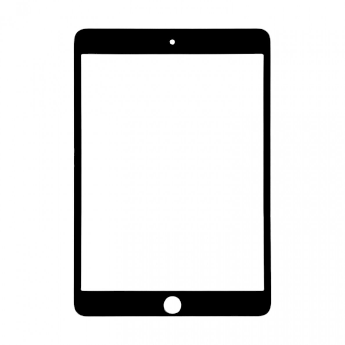 Apple iPad mini 5 (2019) ekrano stikliukas su OCA (Juodas)