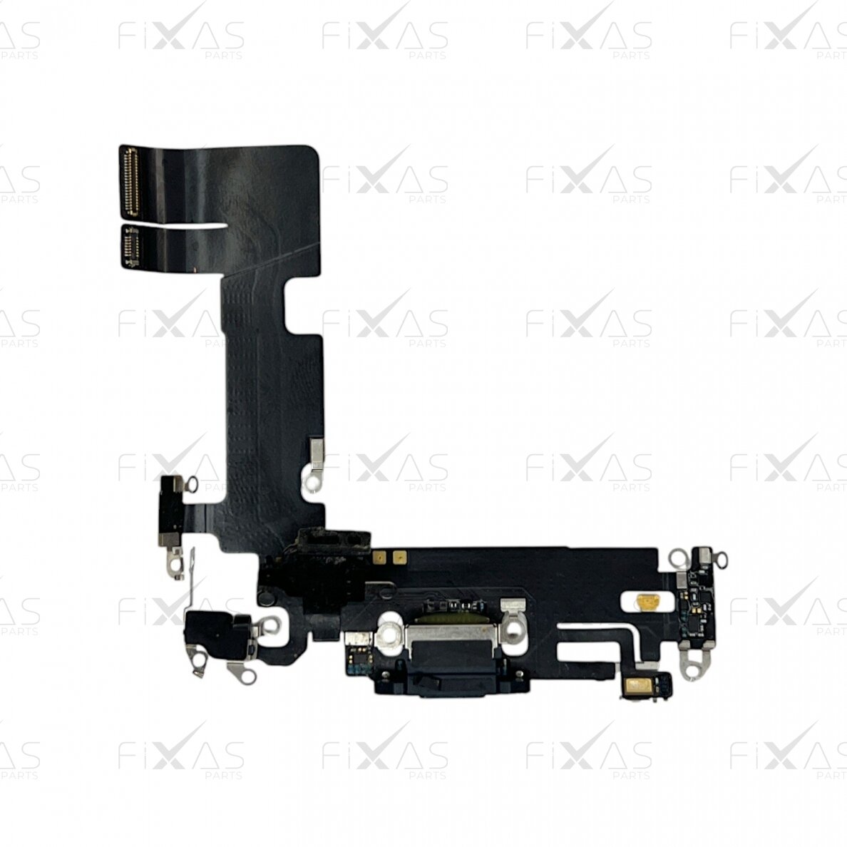 Apple iPhone 13 charging port flex cable (Black) (Original / Used) Apple iPhone 13 charging port flex cable (Black) (Original / Used)