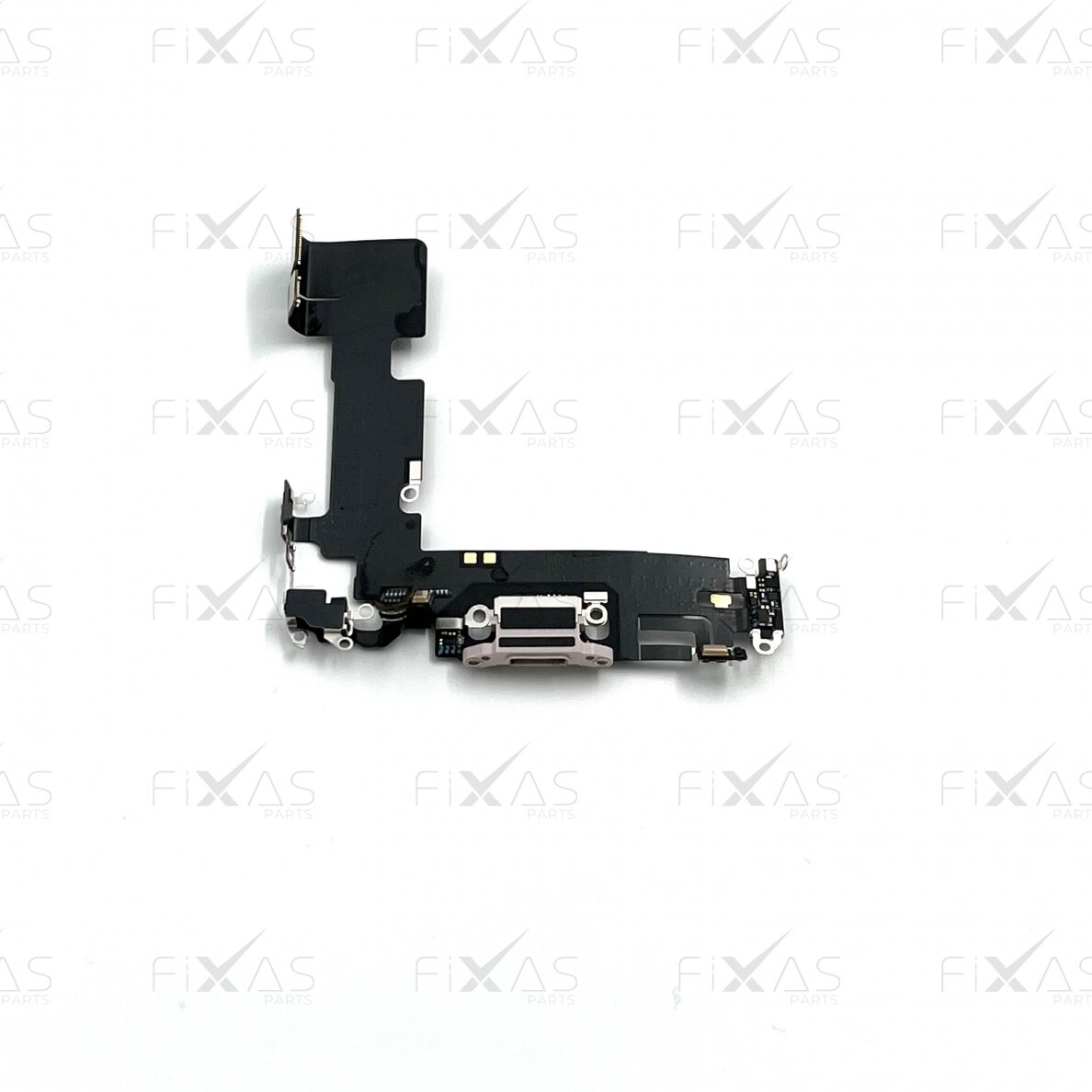 Apple iPhone 13 charging port flex cable (Pink) (Original / Used) Apple iPhone 13 charging port flex cable (Pink) (Original / Used)