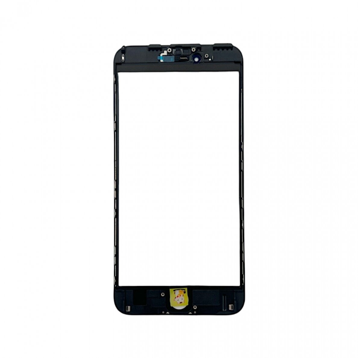 Apple iPhone 6S Plus front glass with frame and OCA black 1