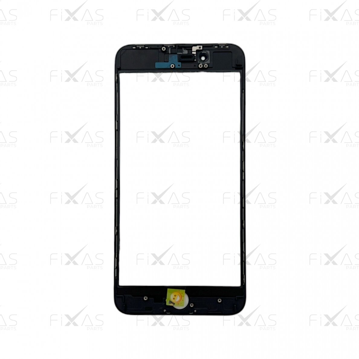 Apple iPhone 8 Plus front glass with frame and OCA black 1