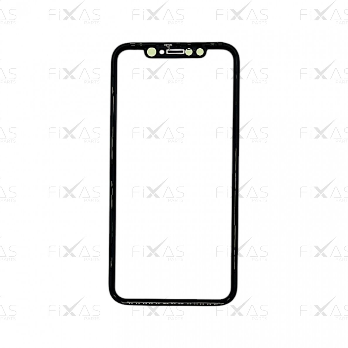 Apple iPhone XR front glass with frame and OCA 1
