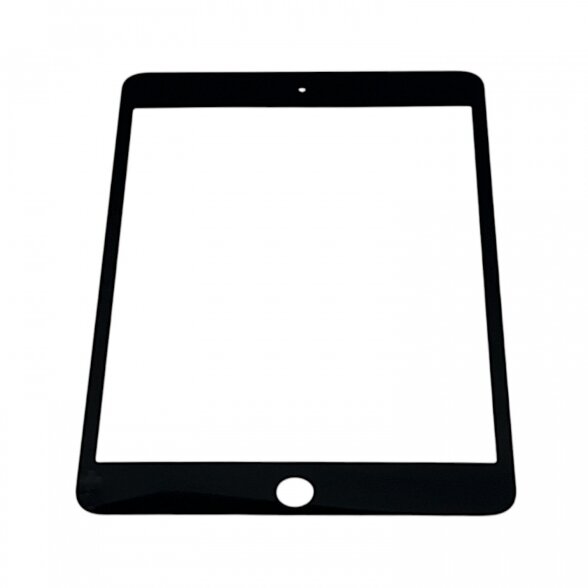 Apple iPad mini 4 (2015) ekrano stikliukas su OCA (Juodas) 1