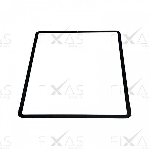 Apple iPad Pro 12.9 (2018 / 3rd Gen) / Pro 12.9 (2020 / 4th Gen) ekrano stikliukas su OCA (Juodas)
