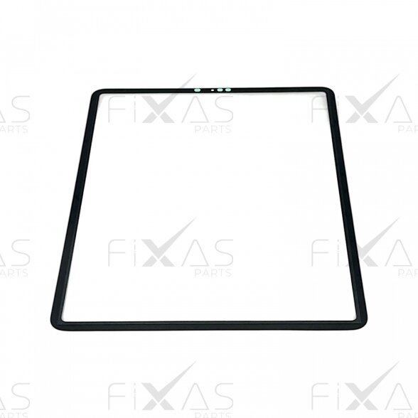 Apple iPad Pro 12.9 (2018 / 3rd Gen) / Pro 12.9 (2020 / 4th Gen) ekrano stikliukas su OCA (Juodas) 1
