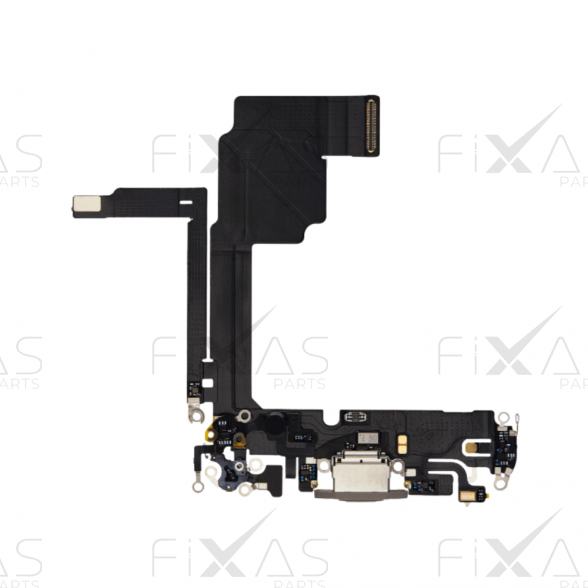 Apple iPhone 15 Pro charging port flex cable (Black Titanium) (Original / Used) Apple iPhone 15 Pro charging port flex cable (Black Titanium) (Original / Used)