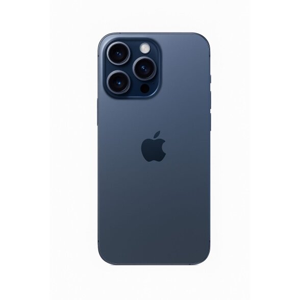 Apple iPhone 15 Pro Max galinis stikliukas (Blue Titanium) (NO FLEX) (Pulled / Grade A) Apple iPhone 15 Pro Max galinis stikliukas (Blue Titanium) (NO FLEX) (Pulled / Grade A)