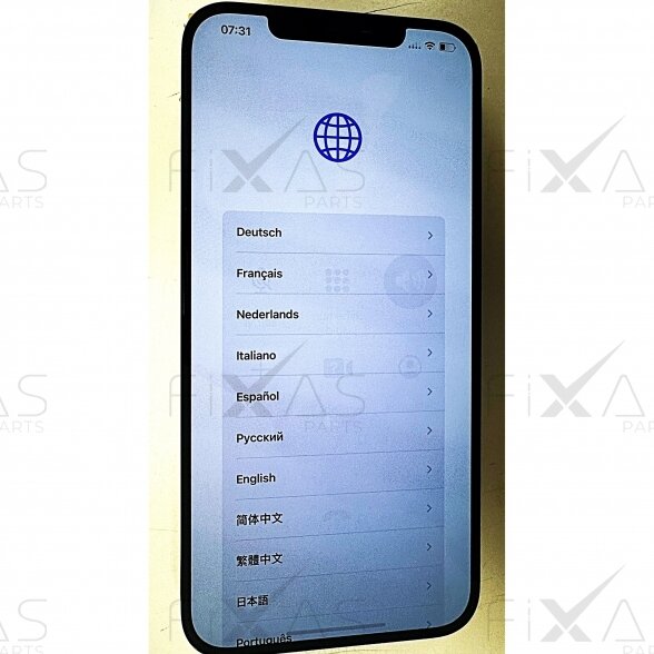 Ekranas su artumo davikliu skirtas Apple iPhone 12 Pro Max (Pairable) (DEFECTIVE-12) (Refurbished) Ekranas su artumo davikliu skirtas Apple iPhone 12 Pro Max (Pairable) (DEFECTIVE-12) (Refurbished)