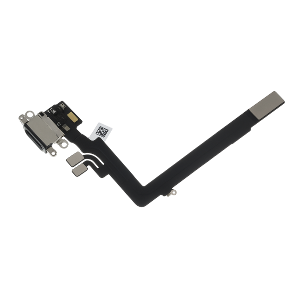 Apple iPhone 16 Pro Max charging port flex cable (Black Titanium) (Original / Used) Apple iPhone 16 Pro Max charging port flex cable (Black Titanium) (Original / Used)