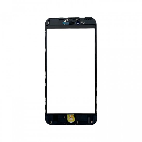 Apple iPhone 6S Plus front glass with frame and OCA black 1