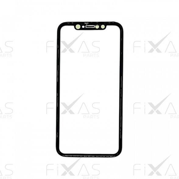Apple iPhone XR front glass with frame and OCA 1
