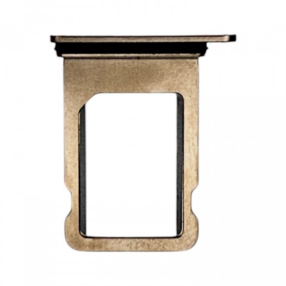Apple iPhone XS sim card holder (Gold) (Original / Used) Apple iPhone XS sim card holder (Gold) (Original / Used)