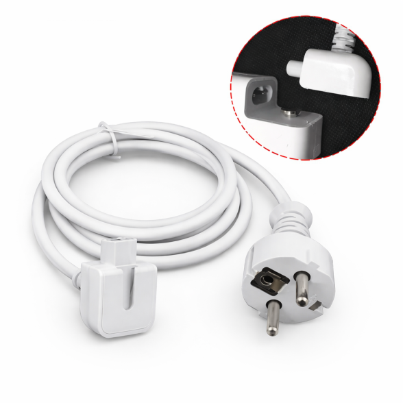 Apple MacBook 60W / 85W EU maitinimo laidas (IEC 60320 C7 / Volex APC7Q) (White) (Original / Used) Apple MacBook 60W / 85W EU maitinimo laidas (IEC 60320 C7 / Volex APC7Q) (White) (Original / Used)