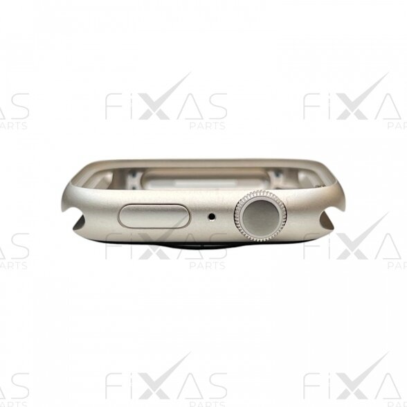 Apple Watch series 9 45mm housing with back glass (Starlight) (Pulled / Grade A ) 1 Apple Watch series 9 45mm housing with back glass (Starlight) (Pulled / Grade A ) 1
