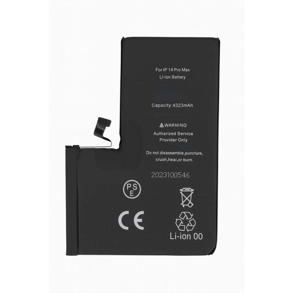 Battery for iPhone 14 Pro Max (Self-Diagnosable) (High Capacity) (Compatible) Battery for iPhone 14 Pro Max (Self-Diagnosable) (High Capacity) (Compatible)