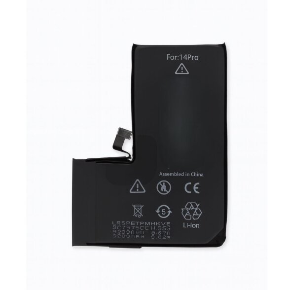 Battery for iPhone 14 Pro (Self-Diagnosable) (High Capacity) (Compatible) Battery for iPhone 14 Pro (Self-Diagnosable) (High Capacity) (Compatible)