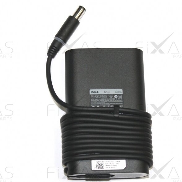Dell 65W Charger, AC Adapter, 7.4mm (Service Pack) 1 Dell 65W Charger, AC Adapter, 7.4mm (Service Pack) 1