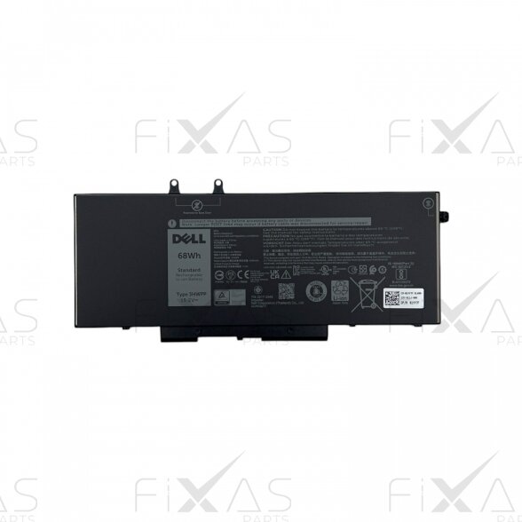Dell Latitude 5410 / 5510 68Wh 4250mAh 7.6V akumuliatorius (Service Pack)