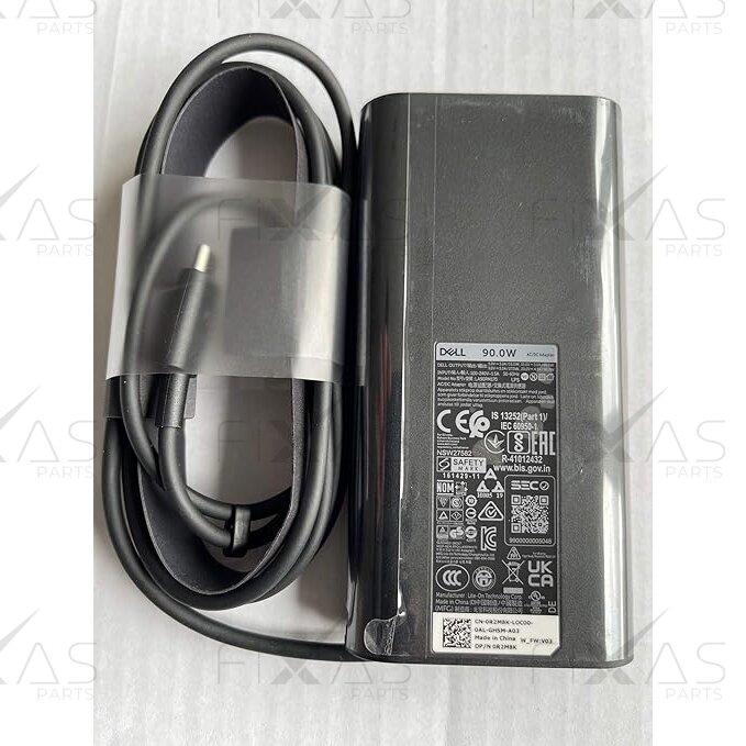 Dell 90W Charger, AC Adapter, USB-C (Service Pack) 1