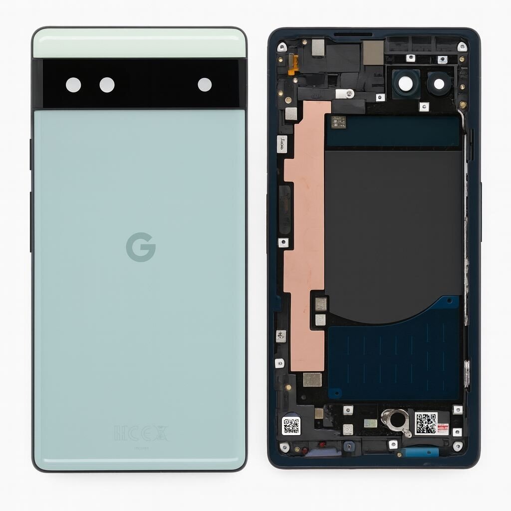 Google Pixel 6a housing (Sage) (Pulled / Grade B)