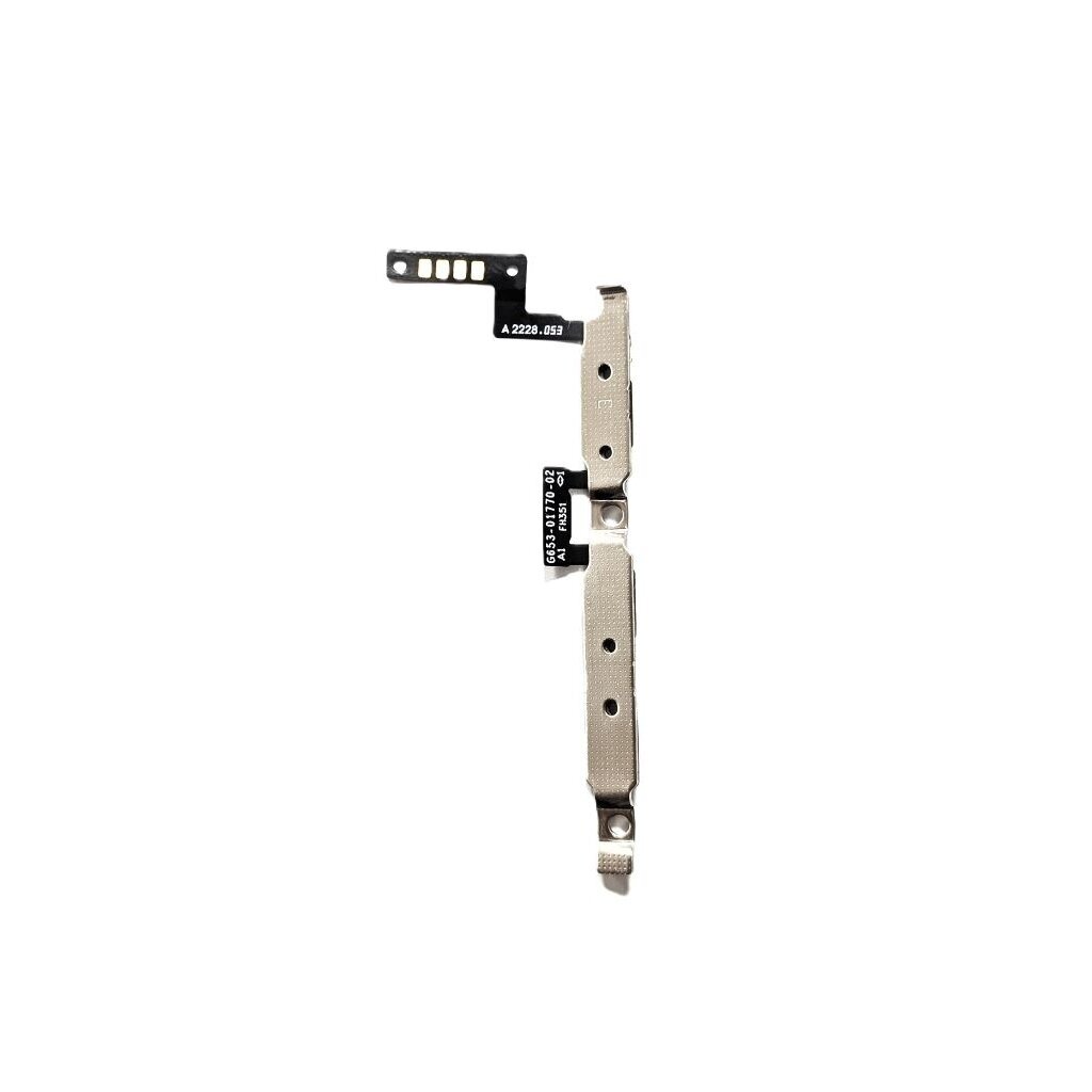 Google Pixel 7 (GVU6C / GQML3) power and volume buttons with flex cable (Original / Used)
