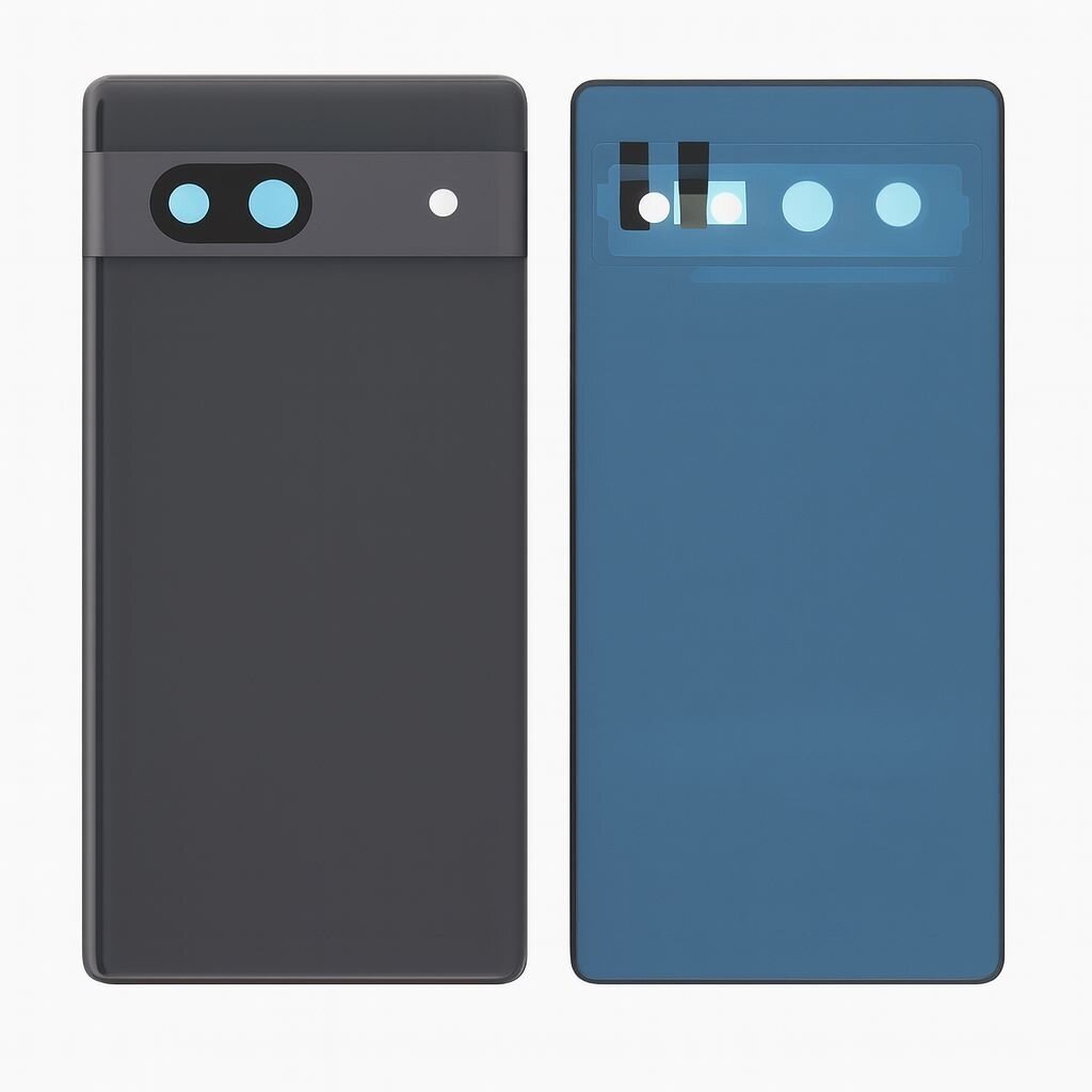 Google Pixel 7A back cover with camera lens (Charcoal) (Compatible)