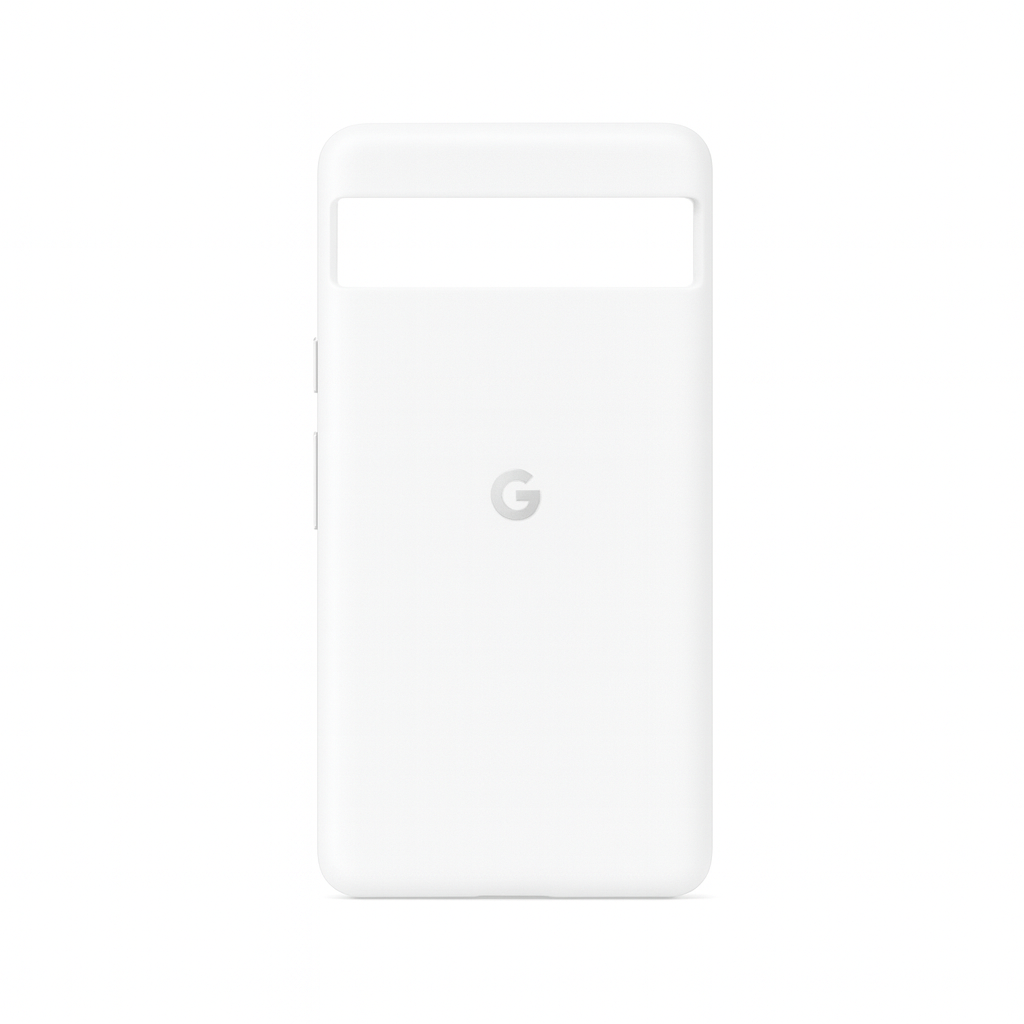 Google Pixel 7A back cover with camera lens (Snow) (Compatible)