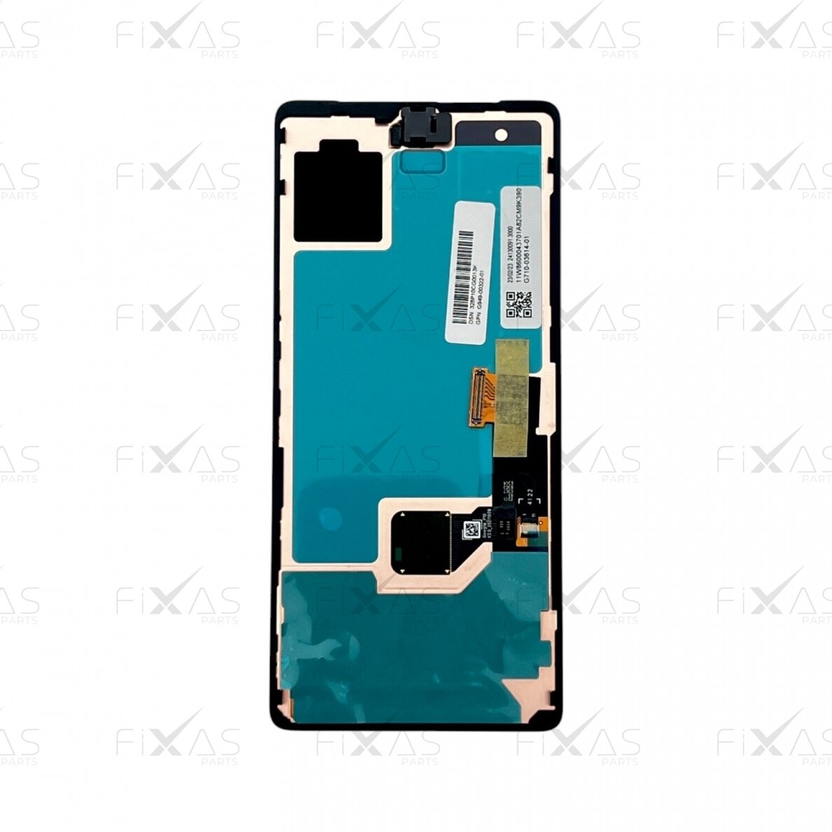 Google Pixel 7 (GVU6C / GQML3) display module with frame (Service Pack) 1