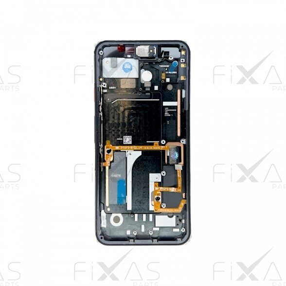 Google Pixel 4 ekranas su rėmeliu (Black) (Service Pack) 1 Google Pixel 4 ekranas su rėmeliu (Black) (Service Pack) 1