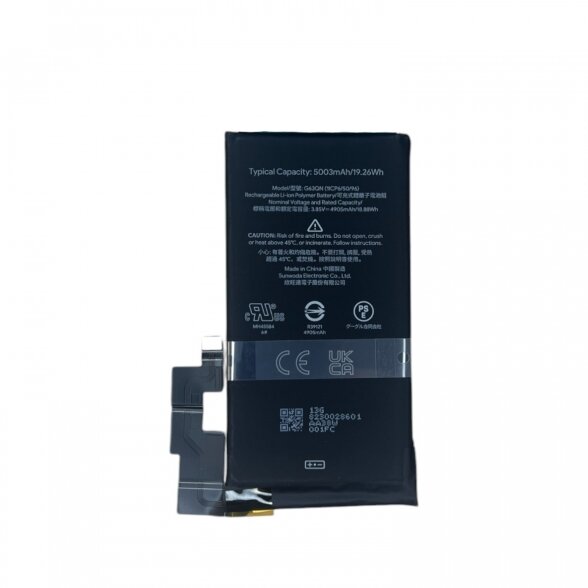 Google Pixel 6 Pro akumuliatorius (Original / Used) Google Pixel 6 Pro akumuliatorius (Original / Used)