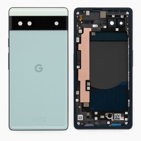 Google Pixel 6a housing (Sage) (Pulled / Grade B) Google Pixel 6a housing (Sage) (Pulled / Grade B)