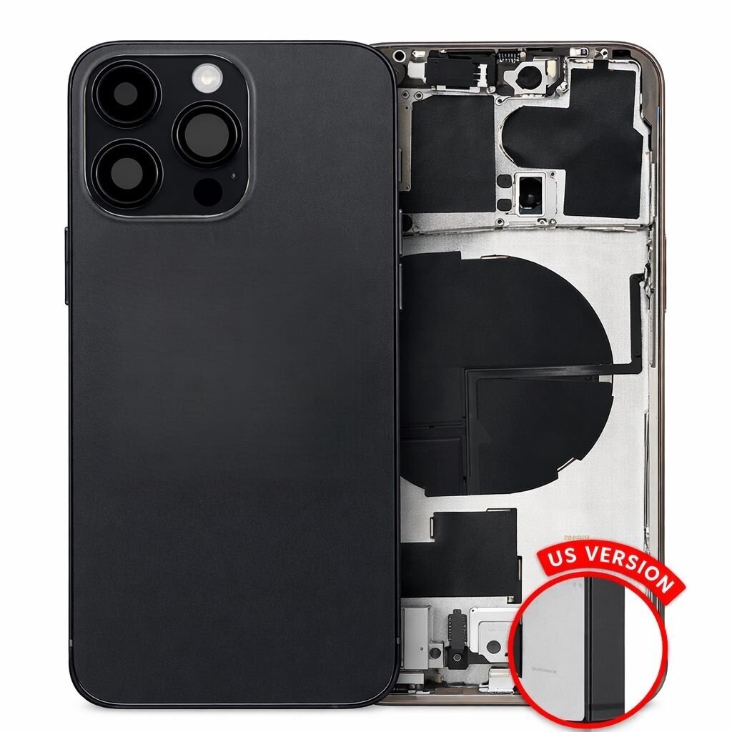 Housing for iPhone 14 Pro (Empty) (Space black) (USA) (Pulled / Grade A)