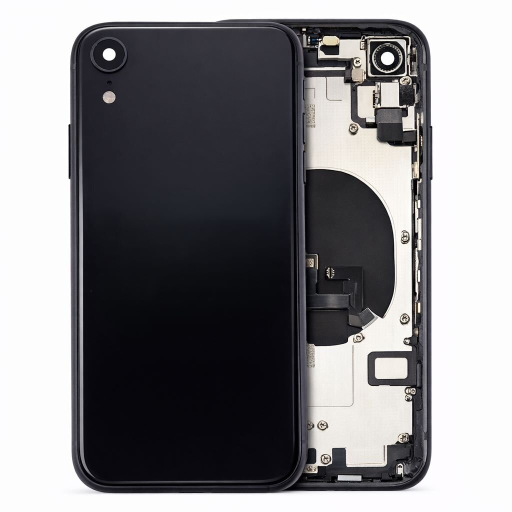 Housing + small parts + charging port + battery for iPhone XR (Black) (Pulled / Grade B) Housing + small parts + charging port + battery for iPhone XR (Black) (Pulled / Grade B)