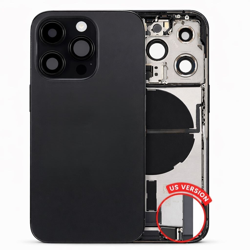 Housing with charging port for iPhone 14 Pro (Space Black) (NO SIM CARD SLOT / US VERSION) (Pulled / Grade B) Housing with charging port for iPhone 14 Pro (Space Black) (NO SIM CARD SLOT / US VERSION) (Pulled / Grade B)