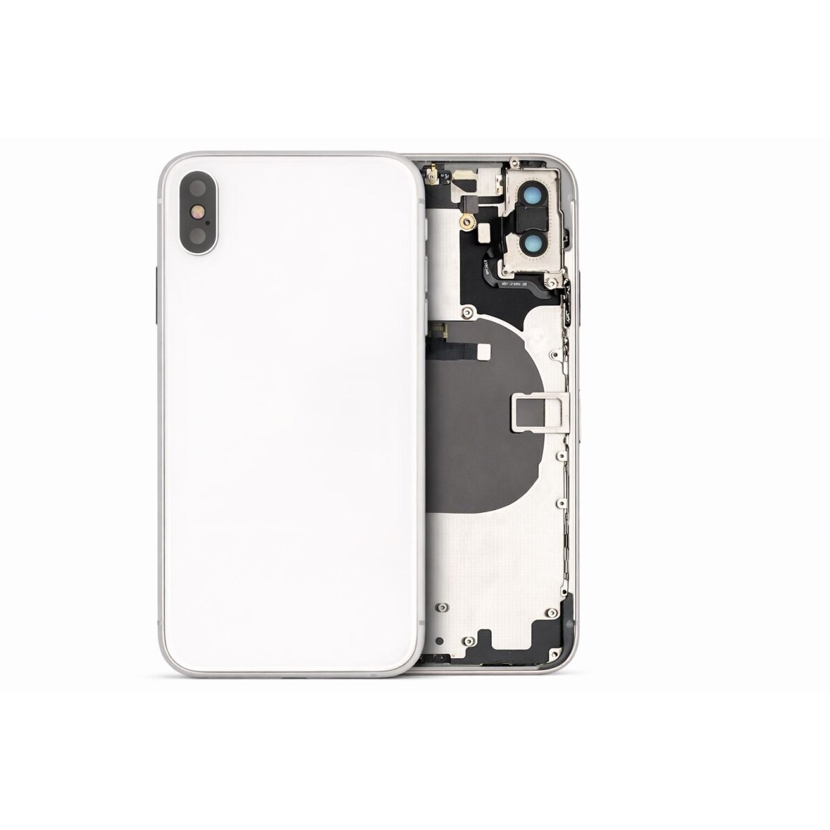 Housing for iPhone X (Silver) (Pulled / Grade B)