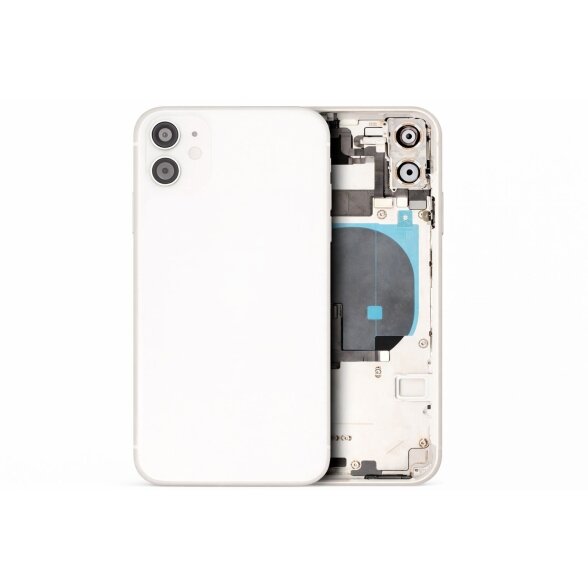 Korpusas skirtas iPhone 11 (White) (Naudotas / Grade C) Korpusas skirtas iPhone 11 (White) (Naudotas / Grade C)