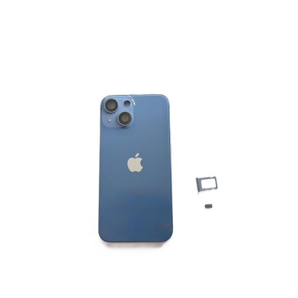Housing for iPhone 13 Mini (Empty) (Blue) (Pulled / Grade B)