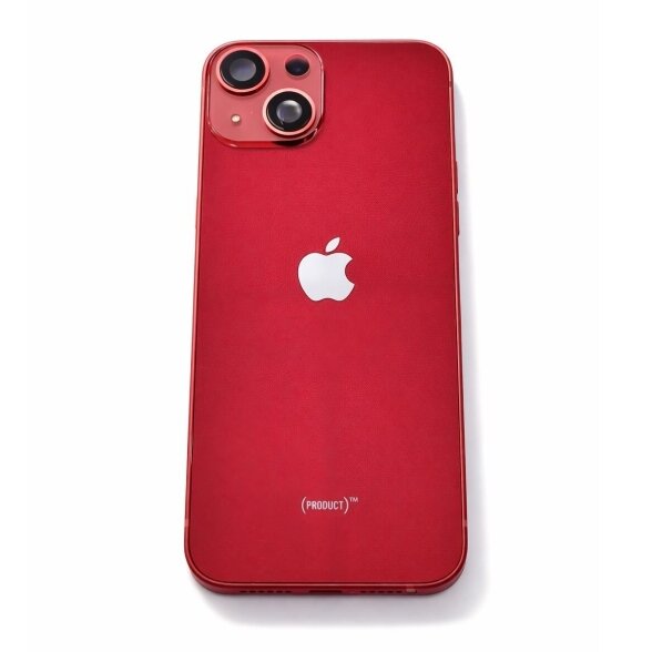 Korpusas skirtas iPhone 13 Mini (Empty) (Red) (Pulled / Grade B) Korpusas skirtas iPhone 13 Mini (Empty) (Red) (Pulled / Grade B)