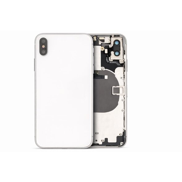 Housing for iPhone X (Silver) (Pulled / Grade B) Housing for iPhone X (Silver) (Pulled / Grade B)