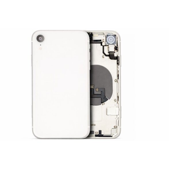 Housing + small parts + charging port + battery for iPhone XR (White) (Pulled / Grade B) Housing + small parts + charging port + battery for iPhone XR (White) (Pulled / Grade B)