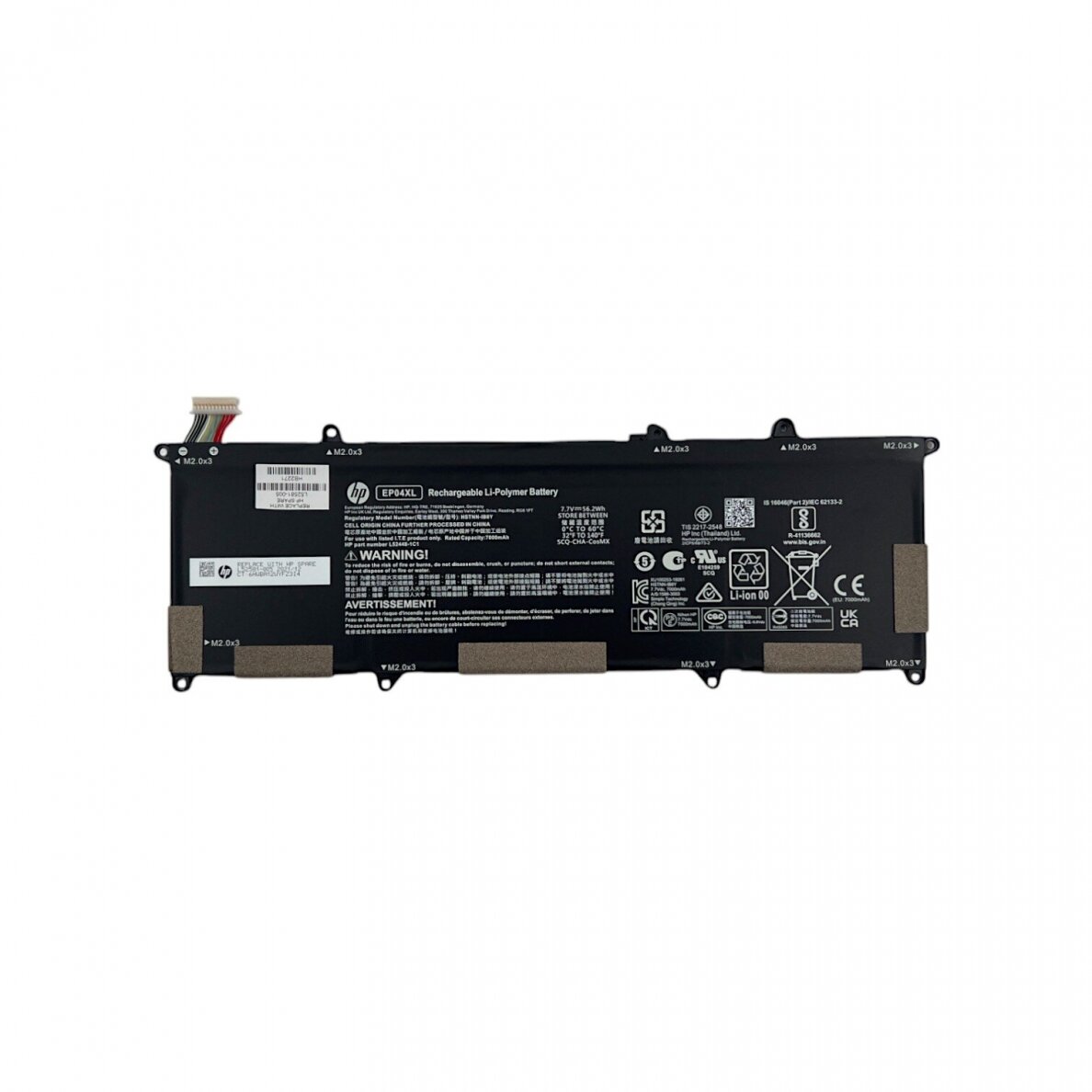 HP Elite Dragonfly G1 / HP Elite Dragonfly G2 56.2Wh 7.0Ah 7.7V akumuliatorius (Service Pack)
