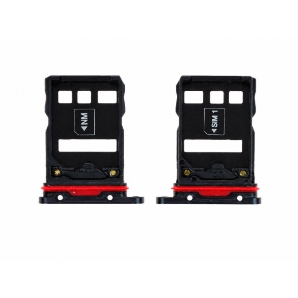 Huawei P30 Pro (VOG-L29) SIM card holder (Black) (Original / Used) Huawei P30 Pro (VOG-L29) SIM card holder (Black) (Original / Used)