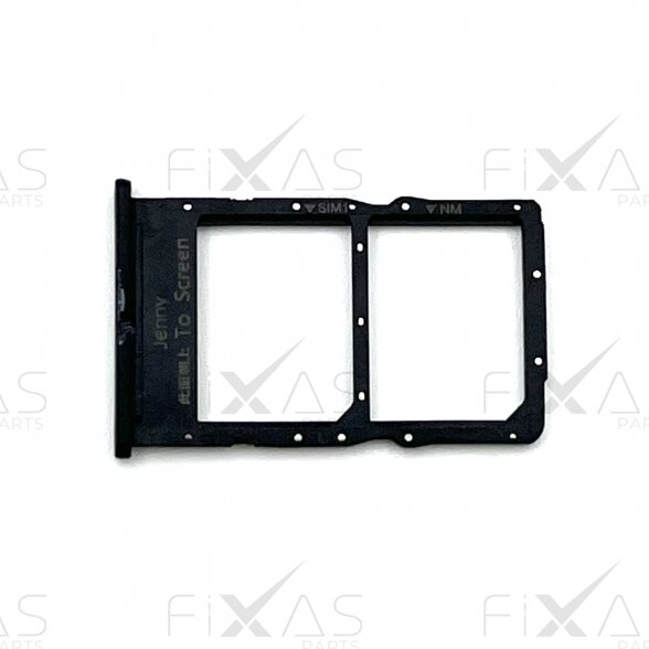 Huawei P40 lite (JNY-LX1) Sim kortelės laikiklis (black) (Originalus / Naudotas) Huawei P40 lite (JNY-LX1) Sim kortelės laikiklis (black) (Originalus / Naudotas)